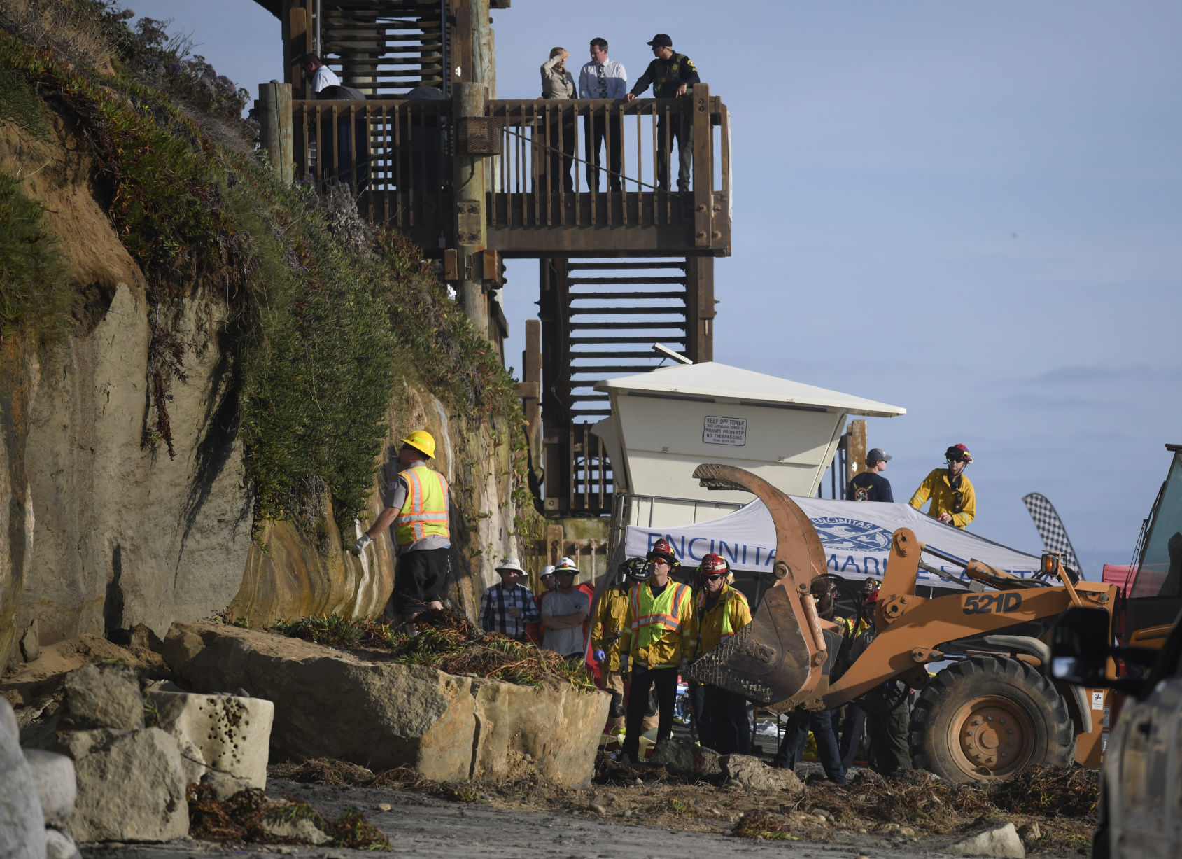 California Cliff Collapse